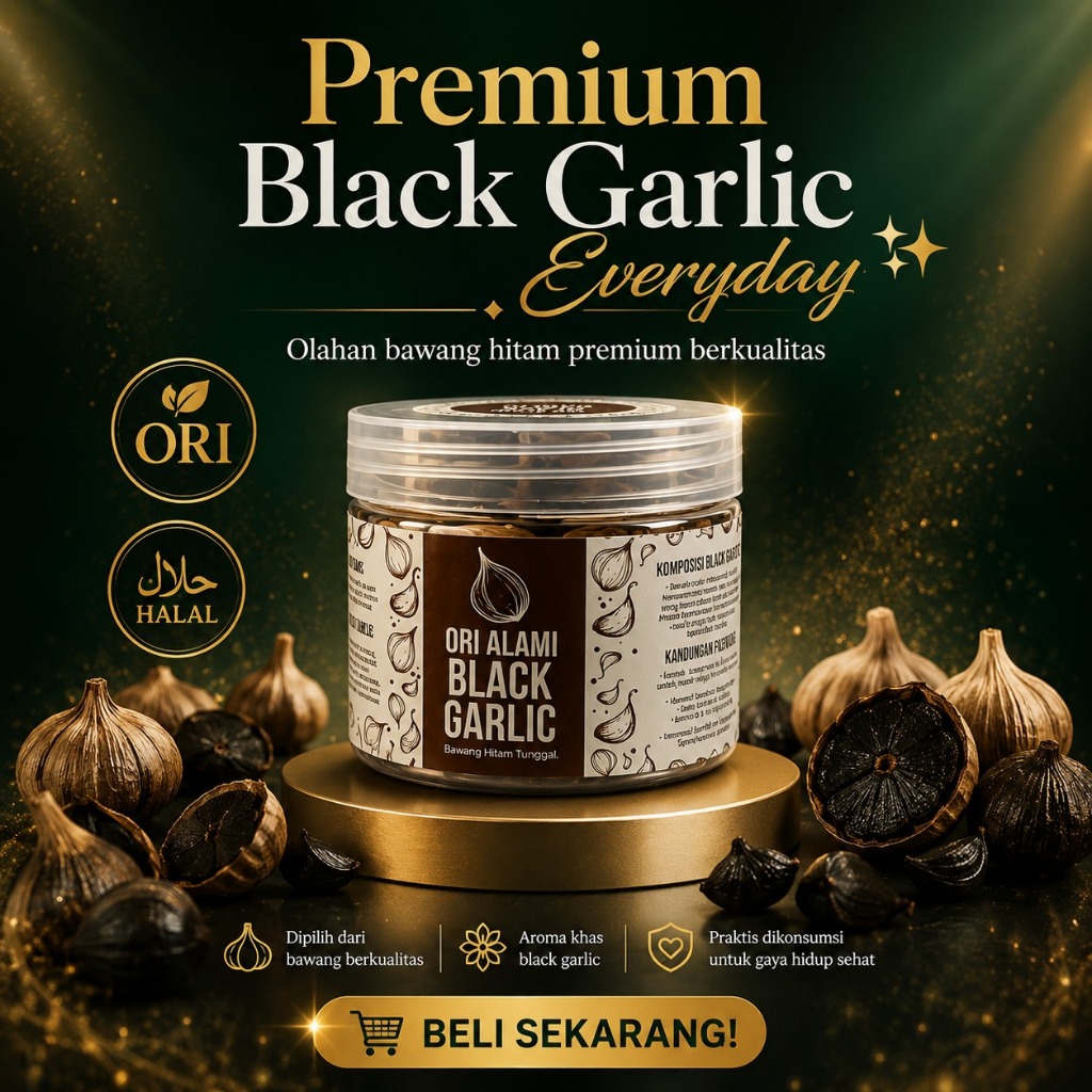Black Garlic Premium Solo Black Garlic Fresh Stock COD