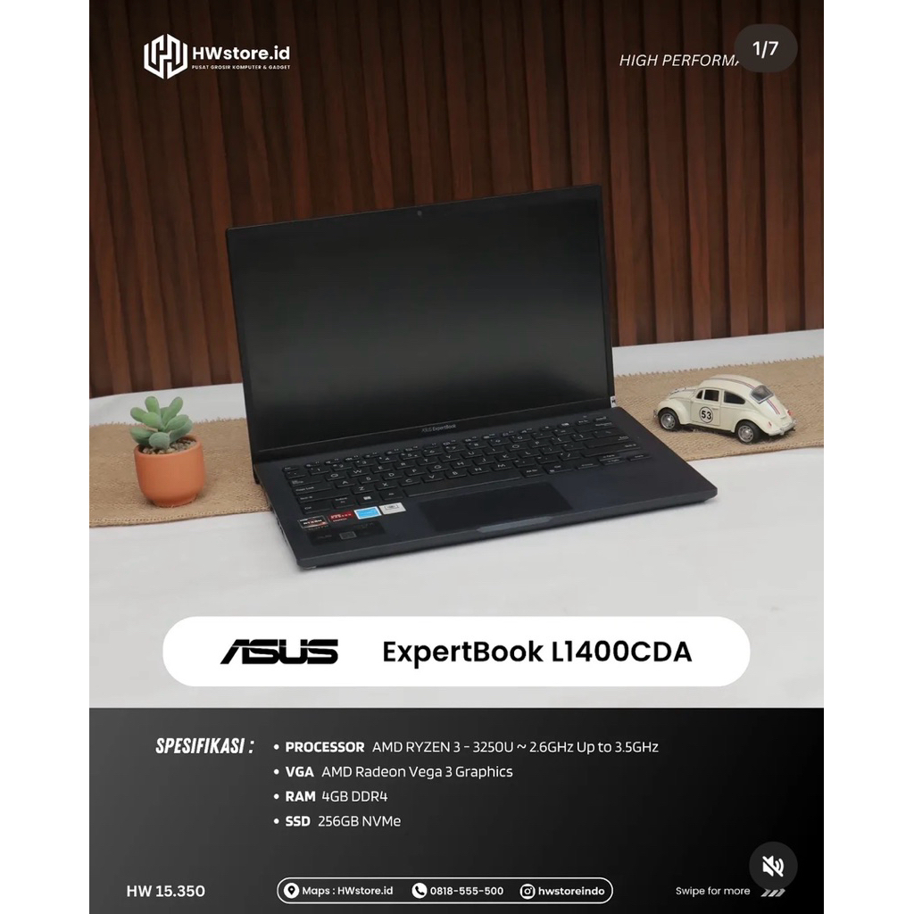 ASUS ExpertBook L1400CDA - EK3420WS