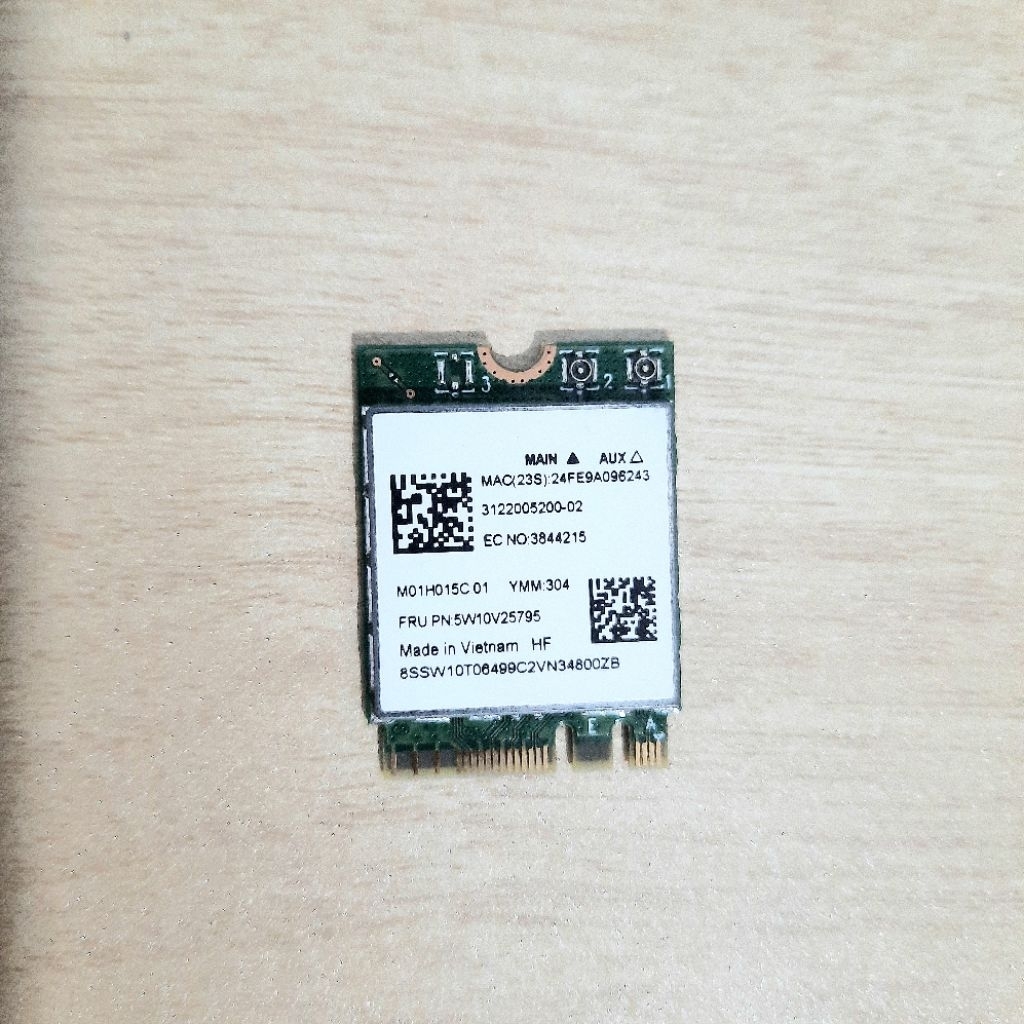 Wifi card Lenovo ideapad slim 1 14IGL7 14ADA7 17AMN7 Normal Tested Seken Original [ Wifi Card Second