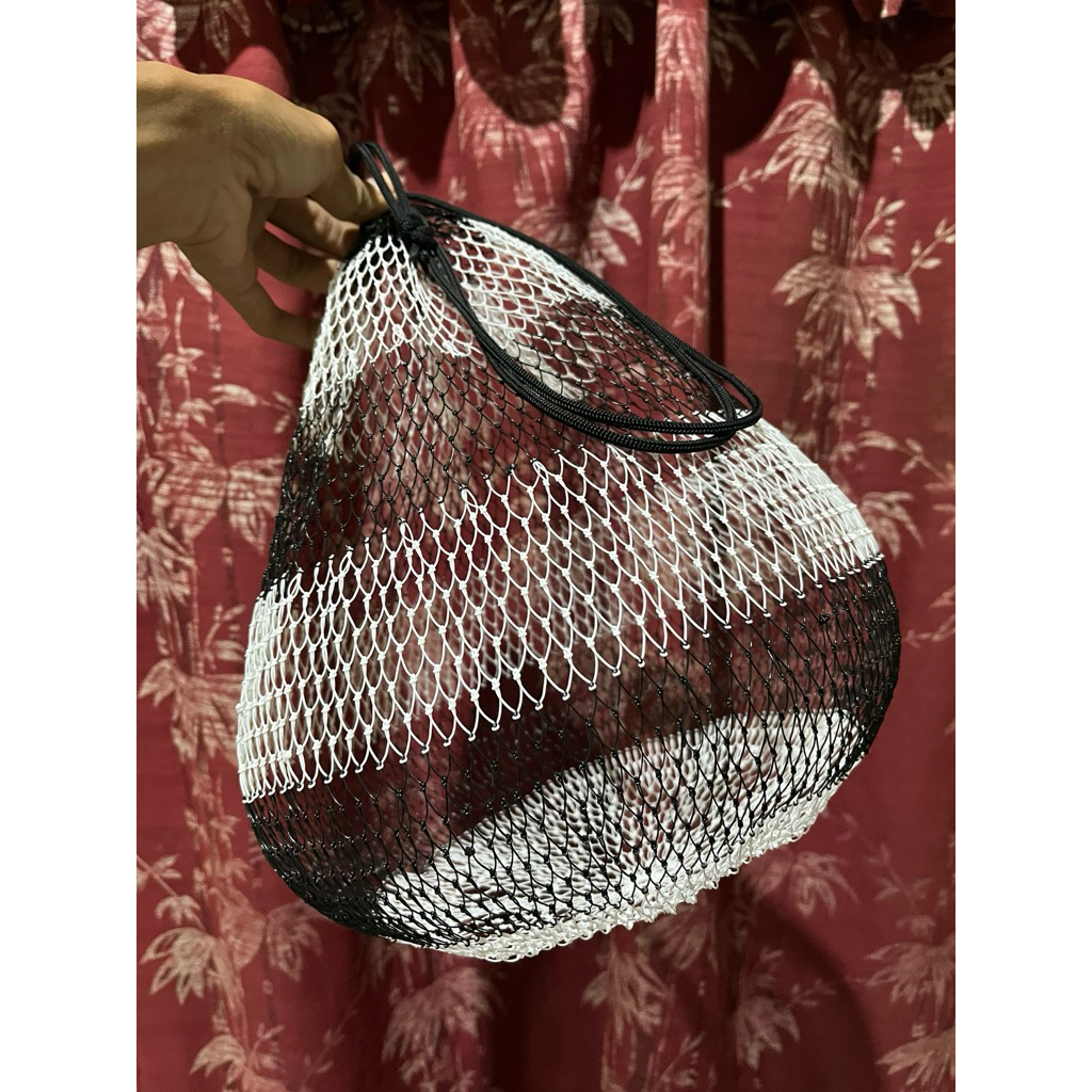 kepis rajut bahan senar size M 45cm