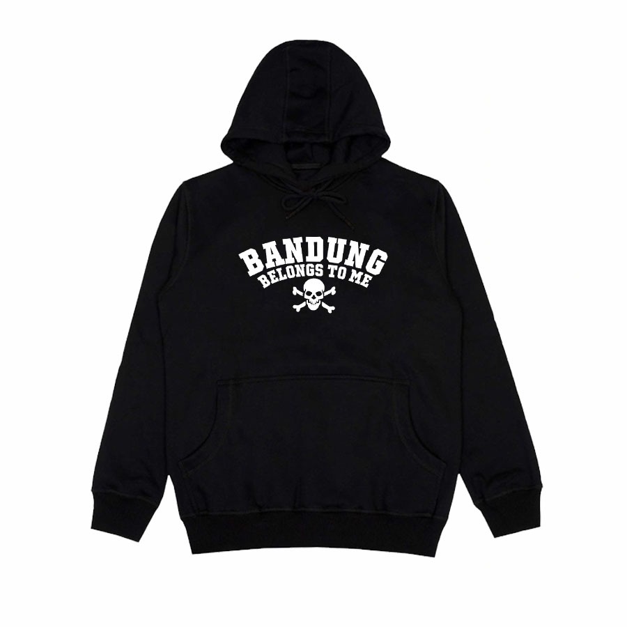 Sweater Hoodie JaketHitam  Bandung Belongs To Me Sweater Hoodie Persib Bandung Hoodie Bandung Unisex