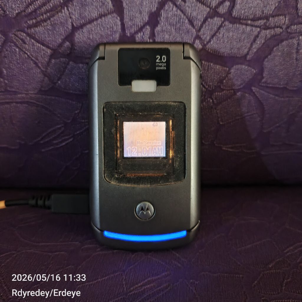Hp Jadul Motorola RAZR V3X Prototype SIRIUS