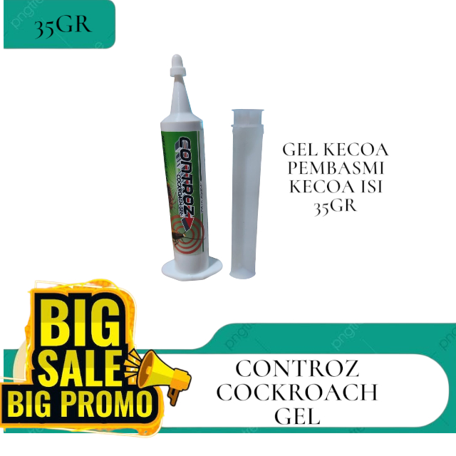 GEL KECOA CONTROZ 35GR GEL PEMBASMI KECOA