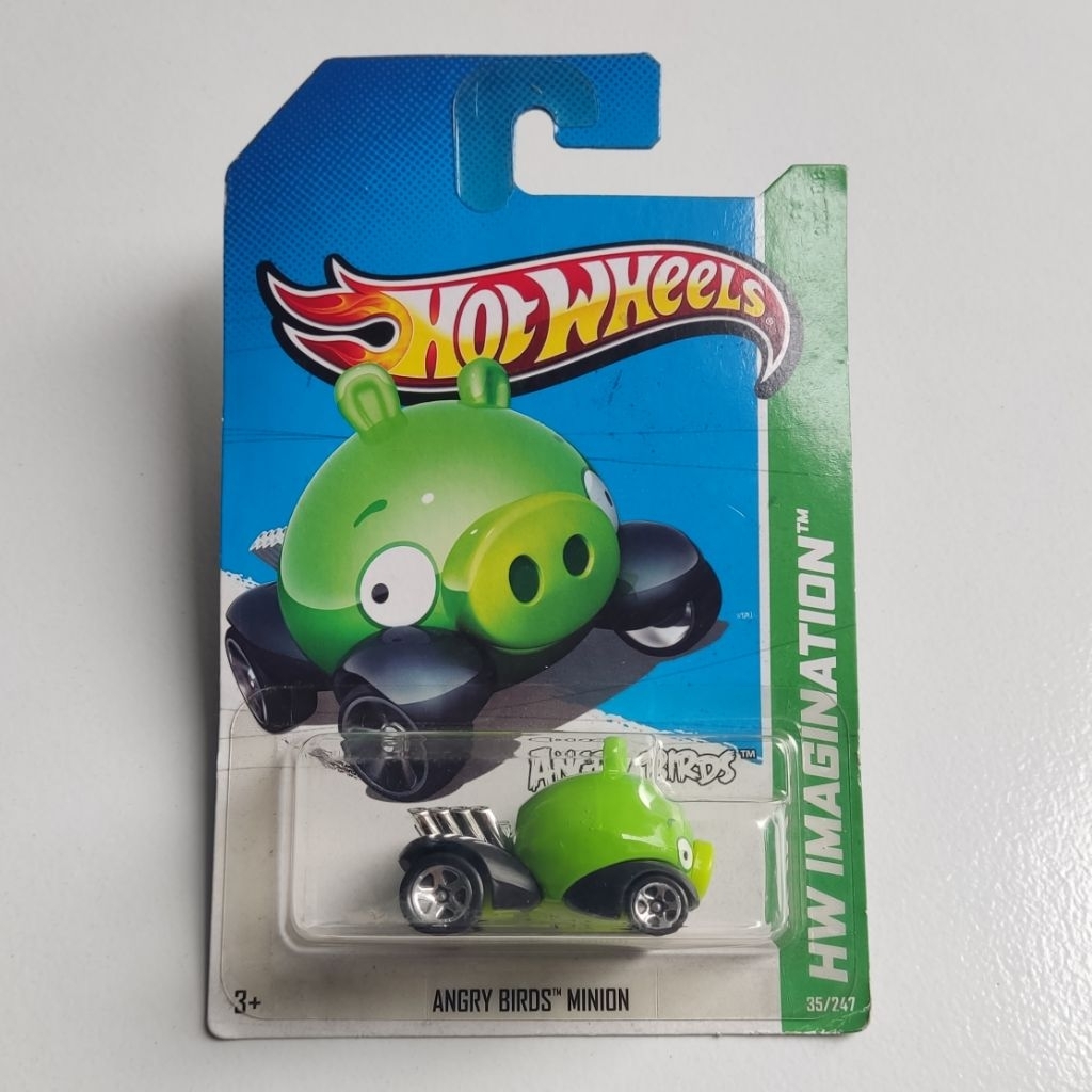 Hot Wheels Seri Angry bird Minion Pig Green - HW IMAGINATION