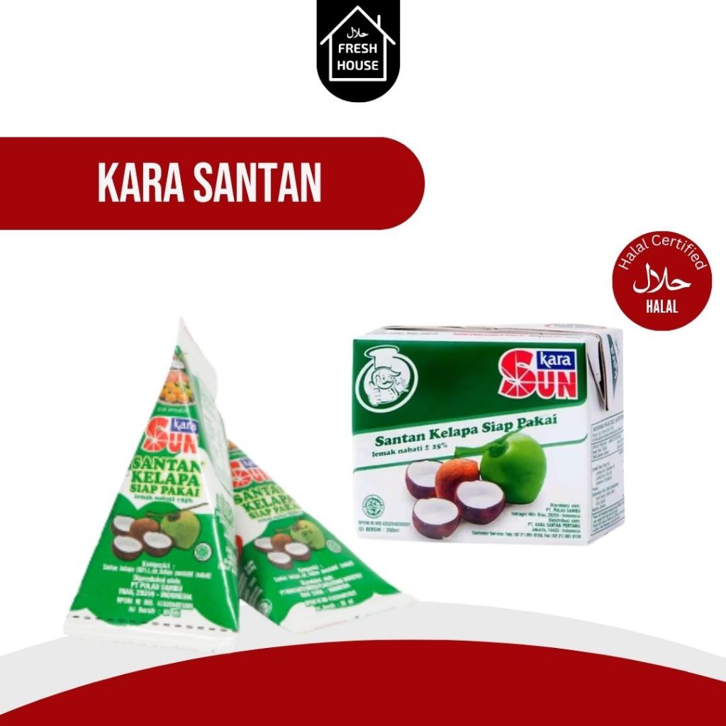 KARA SANTAN 65ML / KARA SANTAN 200ML