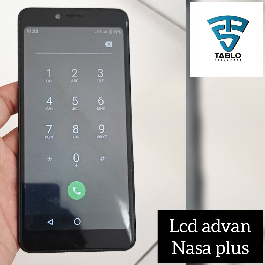 Lcd advan nasa plus sentuh eror