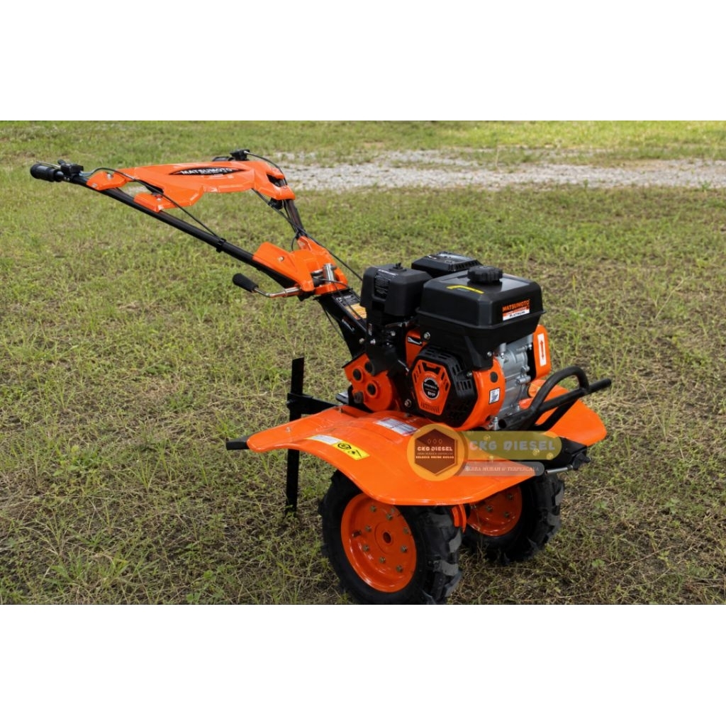 Traktor Sawah Tiller Matsumoto MTM 800 G Mesin Bensin 7.5Hp Siap Pakai
