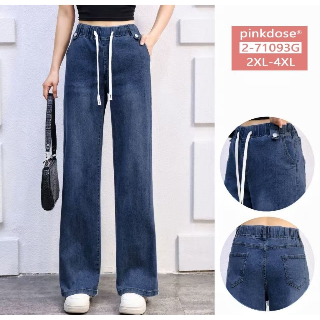 Celana Kulot Tali Jumbo Pinkdose