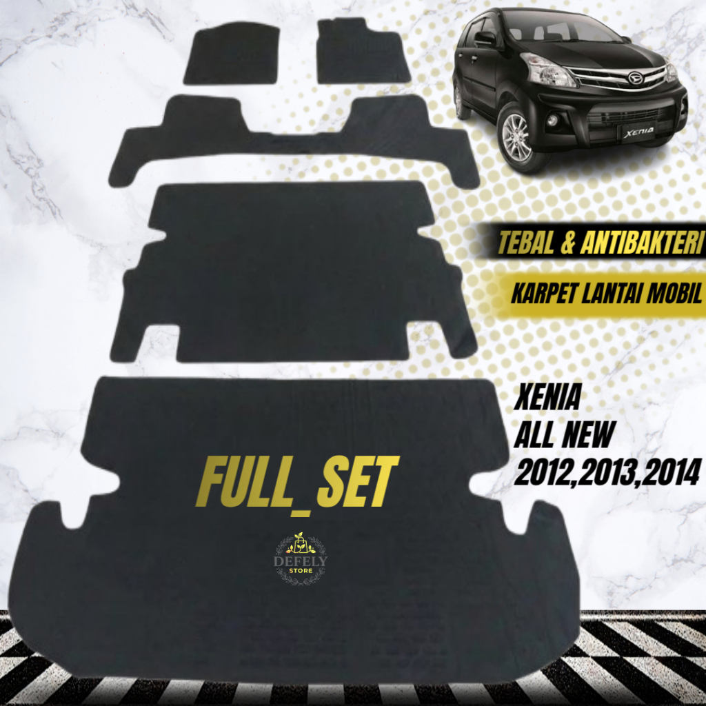 Karpet karet matras mobil Xenia 2012 2013 2014 Karpet Karet matras Xenia 2014 Karpet All New
