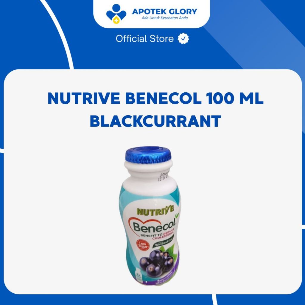 Nutrive Benecol Blackcurrent 100ml/(BOTOL)/MENURUNKAN KOLESTROL