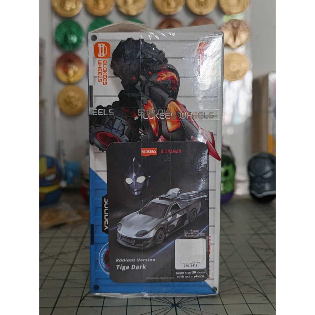 ULTRAMAN TIGA DARK SECRET BLOKEES ULTRAMAN WHEELS C01 OFC