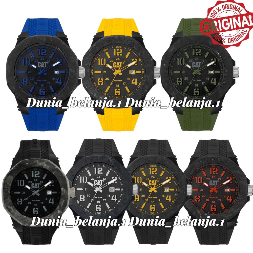 Original 100% Jam Tangan Pria Caterpillar CAT LV.161.27.137 LV.161.21.131 LV.161.21.132 LV.161.21.13