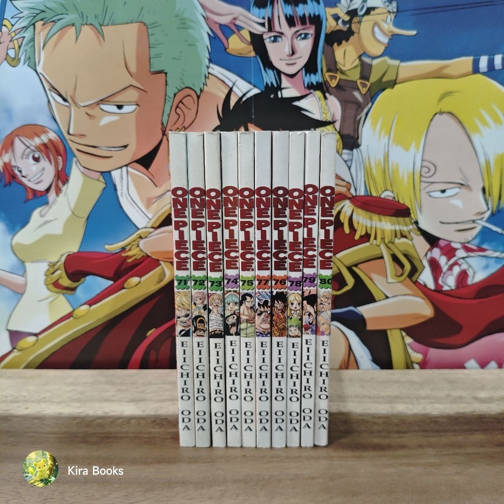 Komik One Piece Original Set Vol 71-80 (preloved)