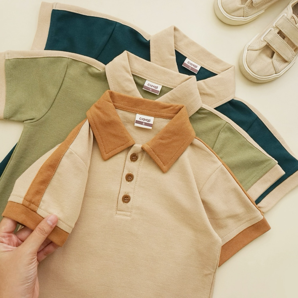 AXEL ZEA - baju polo anak - dress polo anak - couple look | djenakakids