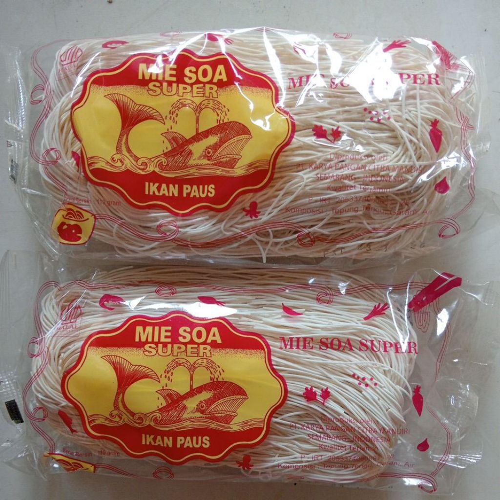 MIE SOA SUPER IKAN PAUS 110gr/misua/misoa super