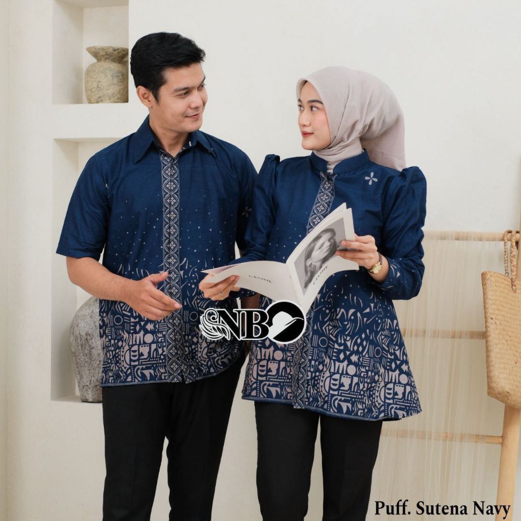 MURSYID OFFICIAL (BISA COD) - BATIK COUPLE | BATIK COUPLE MODERN | BATIK GURU | BATIK SERAGAM PERNIK