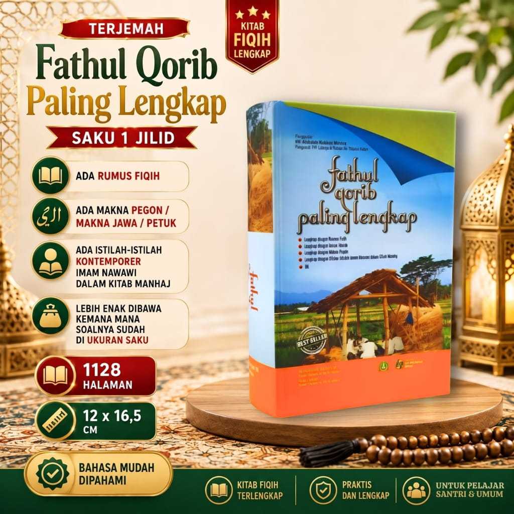 Terjemah kitab fathul qorib paling lengkap saku lirboyo press | fathul qorib | terjemah fathul qorib
