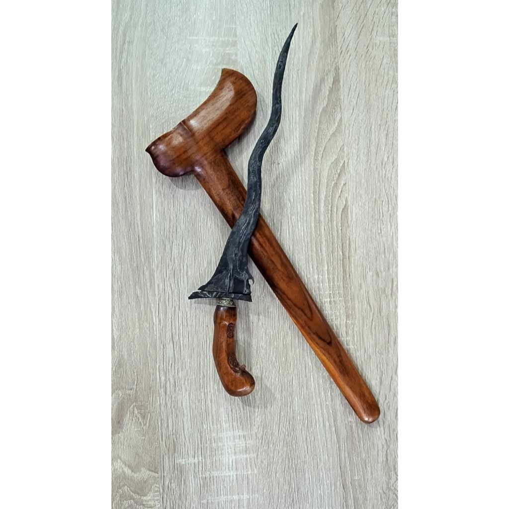 Keris sepuh Kebo Dhengen Pamor Mrambut - Koleksi antik
