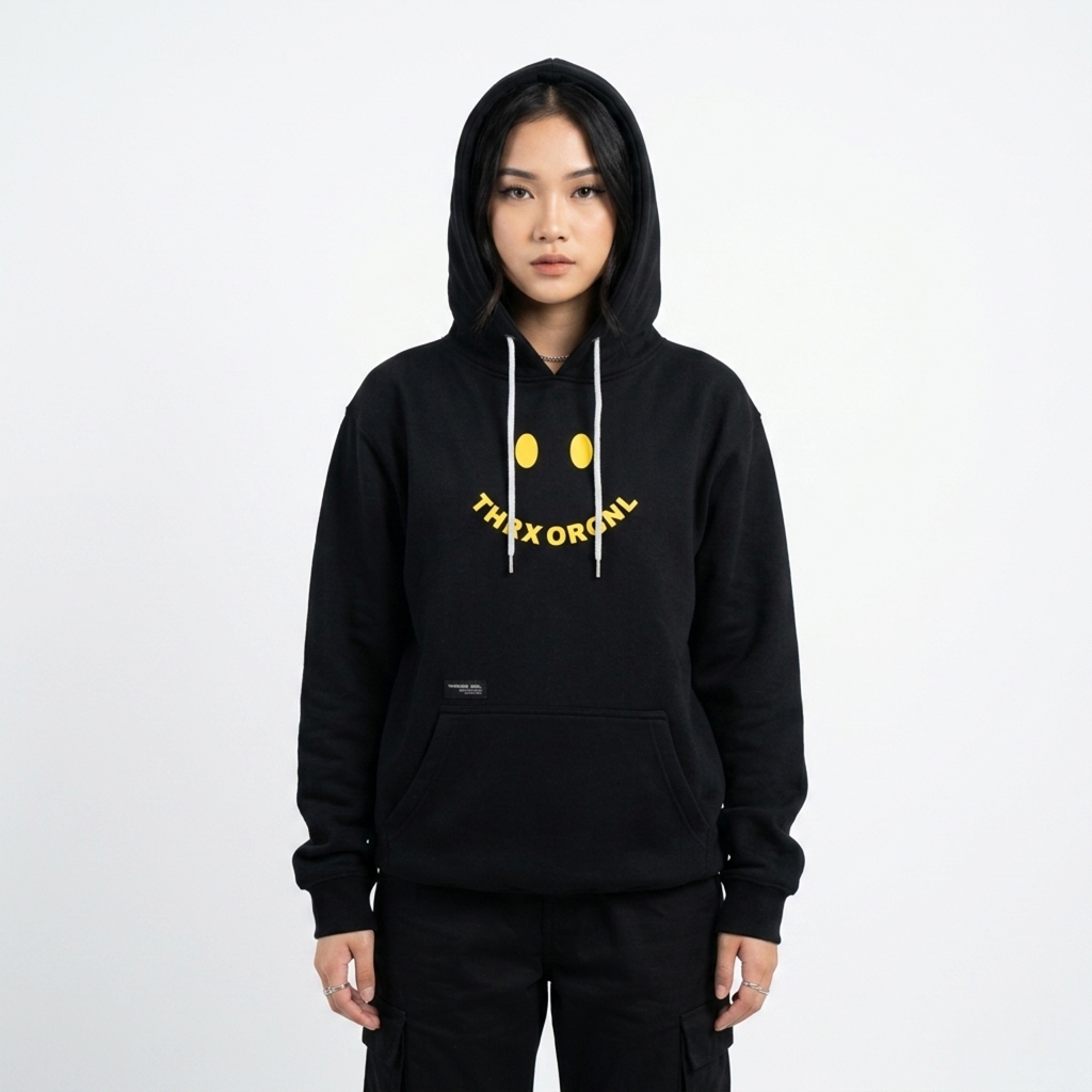 Throox Original Pullover Hoodie Kourtney Black
