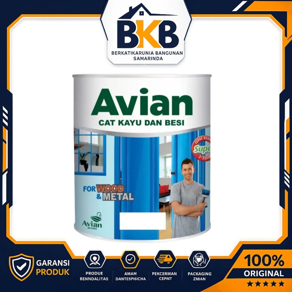 Avian Cat Kayu dan Besi 0.9 Liter