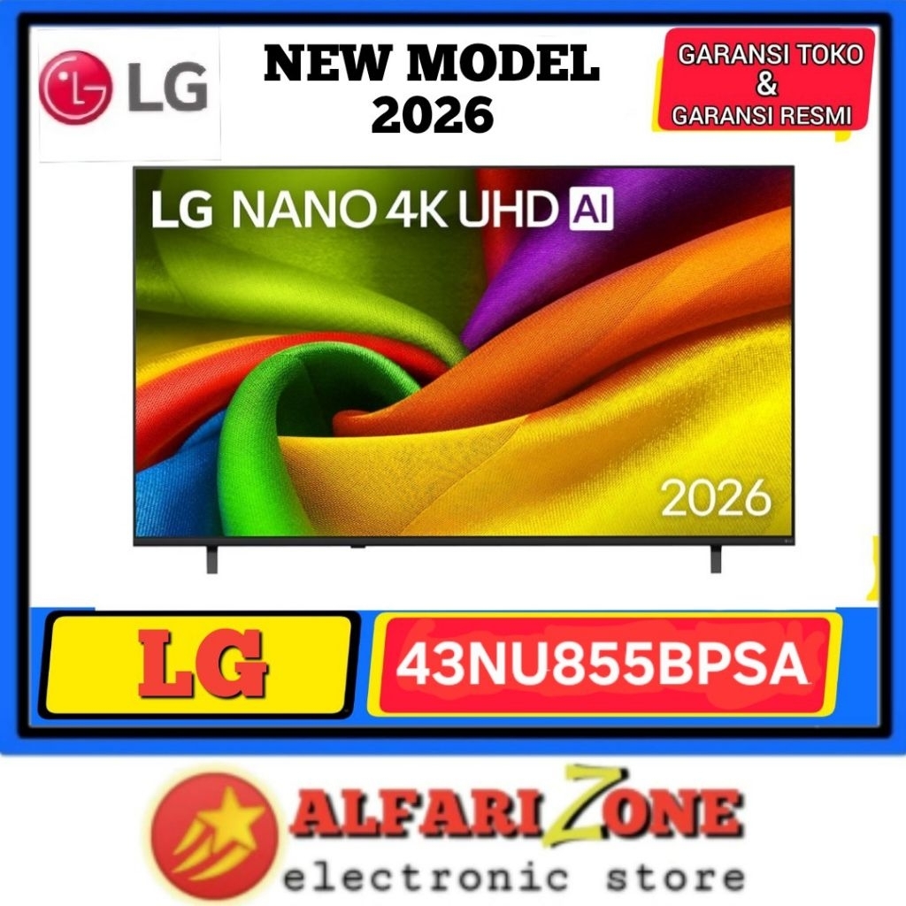 LG 43NU855BPSA LG NANO 4K 43 inch UHD TV 43" LG 43NU855 LG NU85B 43