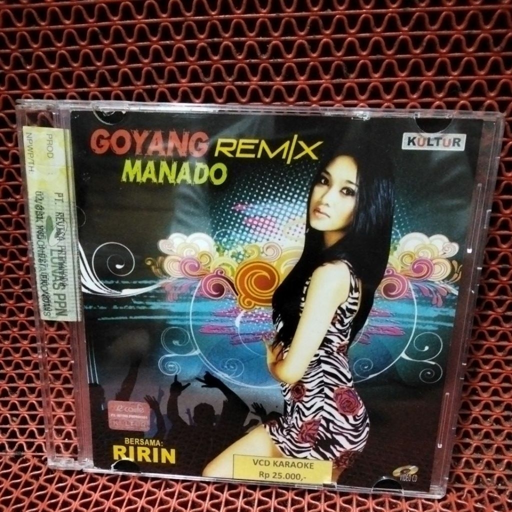 VCD KARAOKE GOYANG REMIX MANADO 100% ORIGINAL BARU DAN MASIH SEGEL