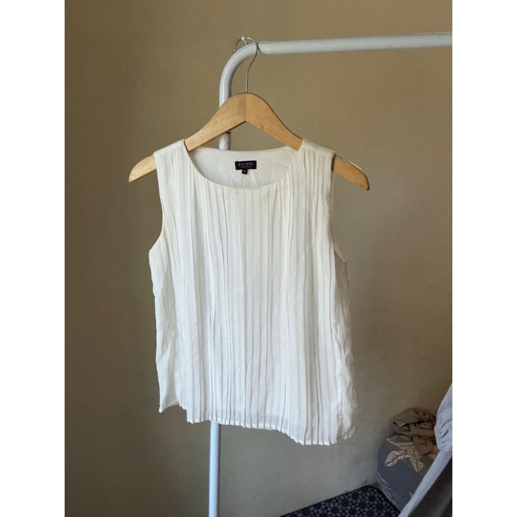 Preloved sleeveless, preloved zalora