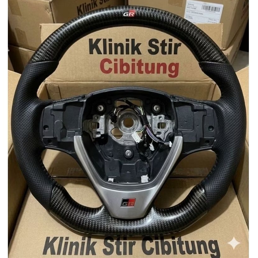 Lingkar Stir carbon Yaris Joker