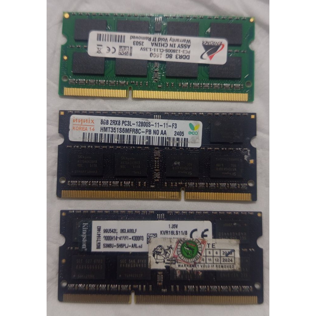 Ram Laptop Sodimm ddr3 8GB