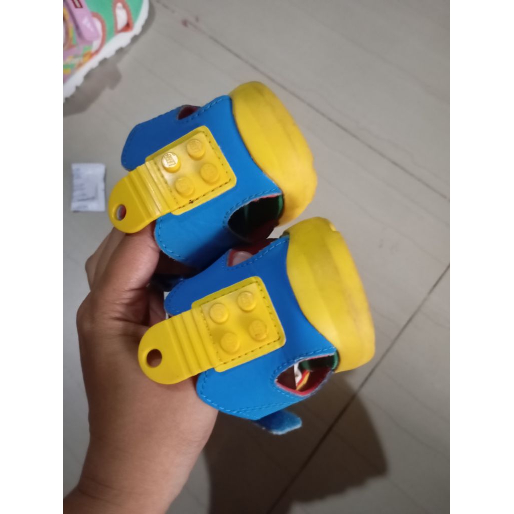 preloved sandal anak adidas lego