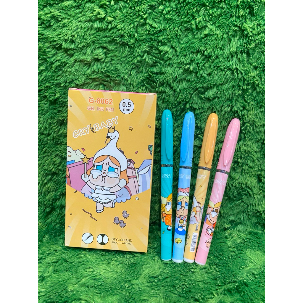 PULPEN BOX TINTA CAIR KARAKTER CRY BABY ISI 12pcs (1LUSIN)