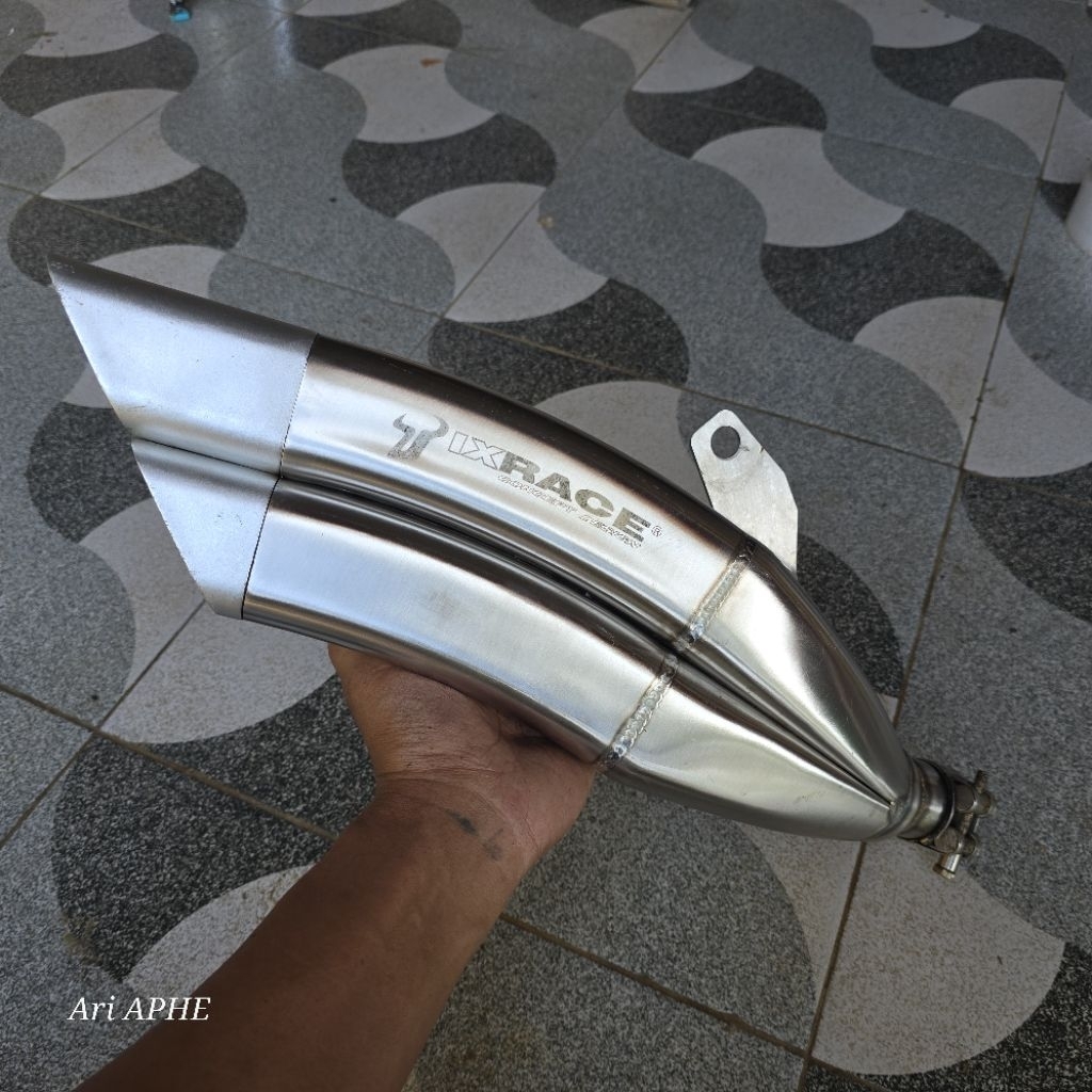 slip on knalpot IXIL IXRACE z7 original NINJA 250 FI OLD / Z250 / NINJA 250R KARBU