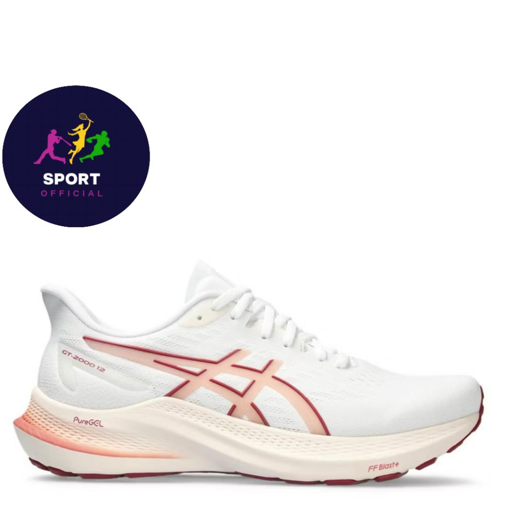 RUNING SHOES GT 2000 12 WHITE LIGHT GARNET