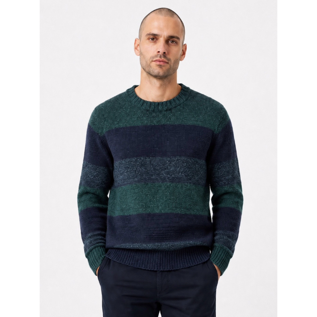 (L) Sweater Crewneck Wool Massimo Dutti