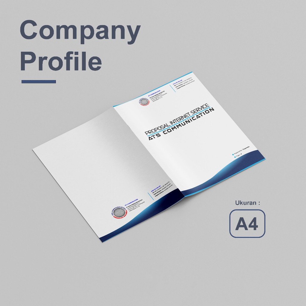 Cetak Company Profile Custom