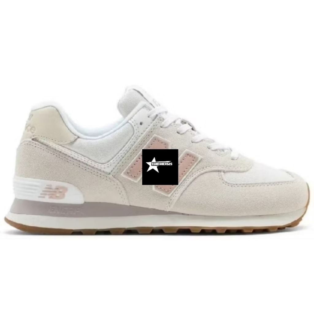 Sepatu NB 574 Beige Pink