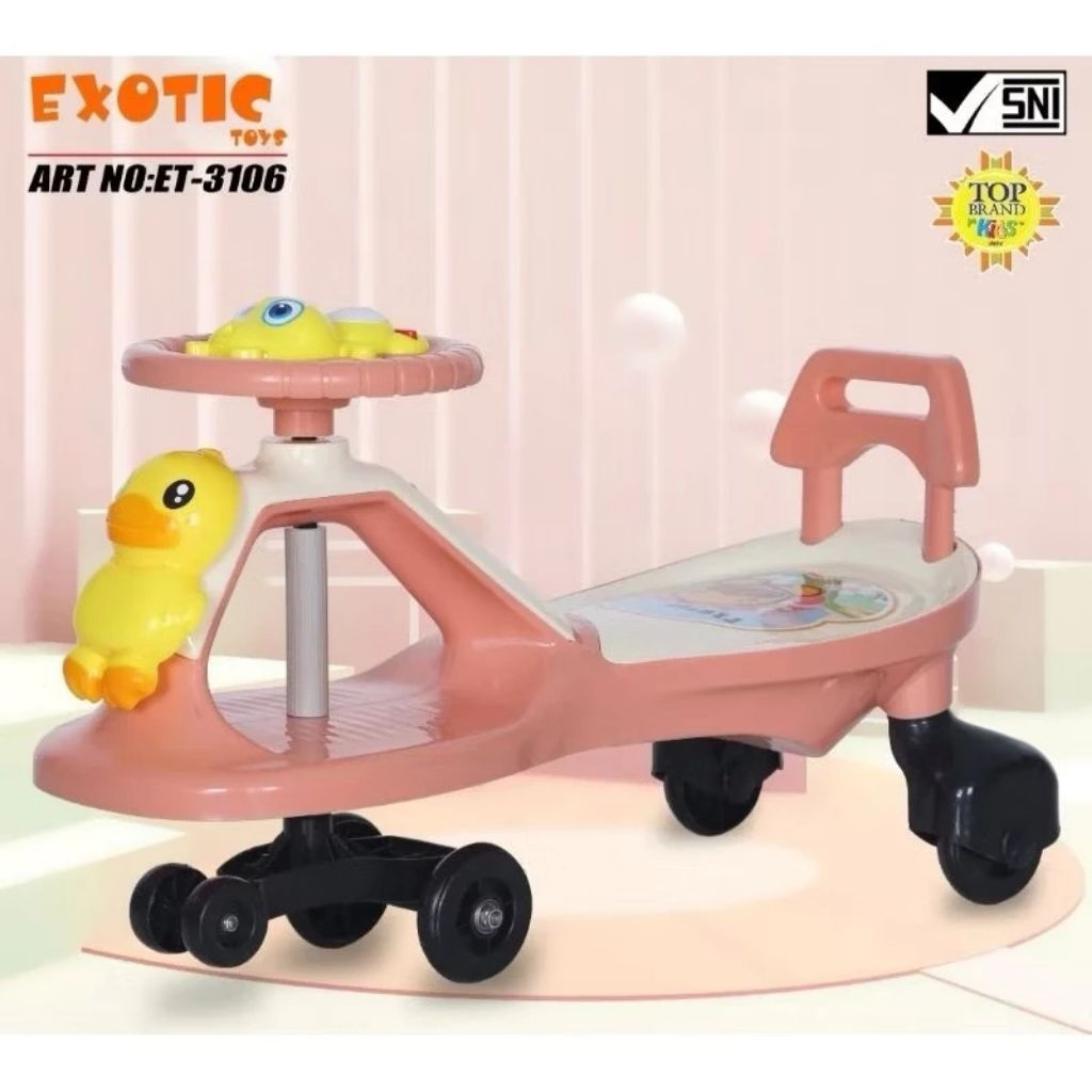 [TERMURAH] Mainan anak PIP SWING CAR ET3106