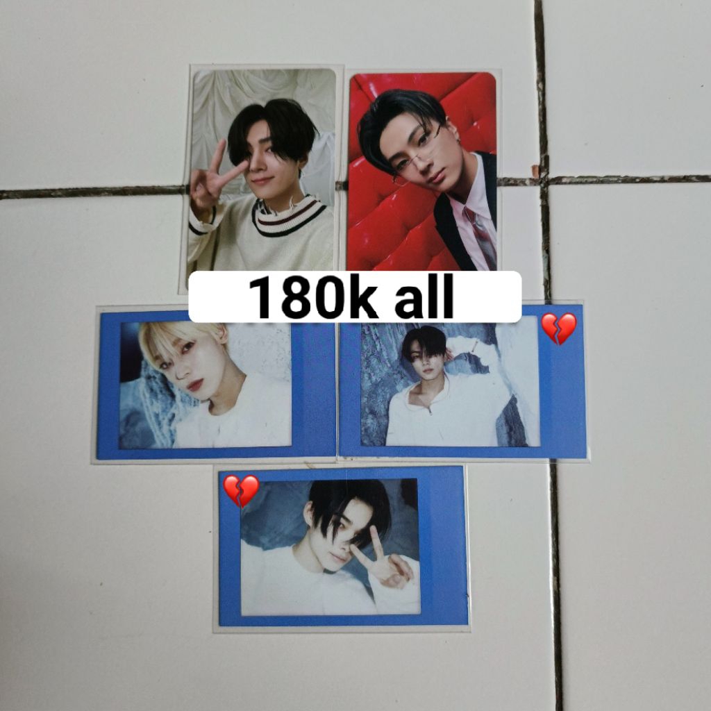 PHOTOCARD JAY OFFICIAL TAKE ALL SENSEI LD PWS