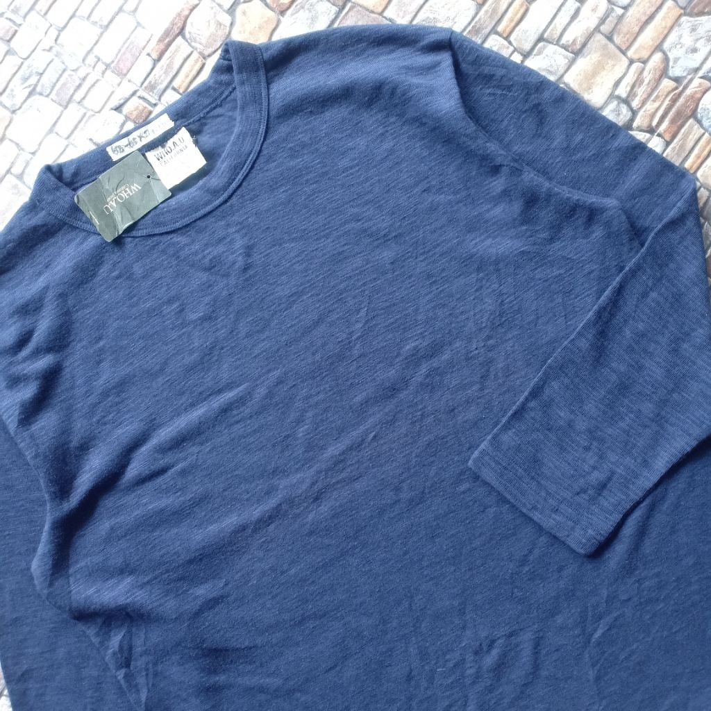Kaos lengan panjang bahan katun brand WHO AU CALIFORNIA original