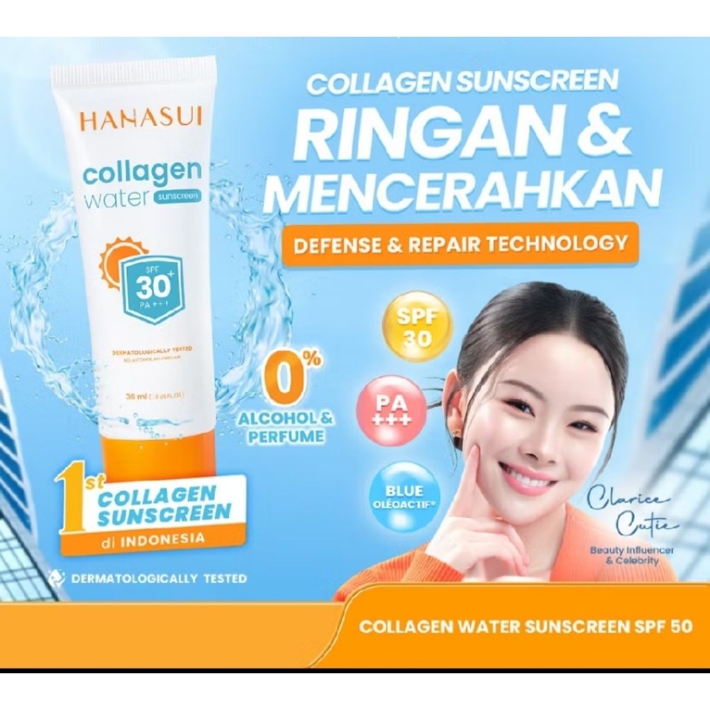 sunscreen hanasui spf 30