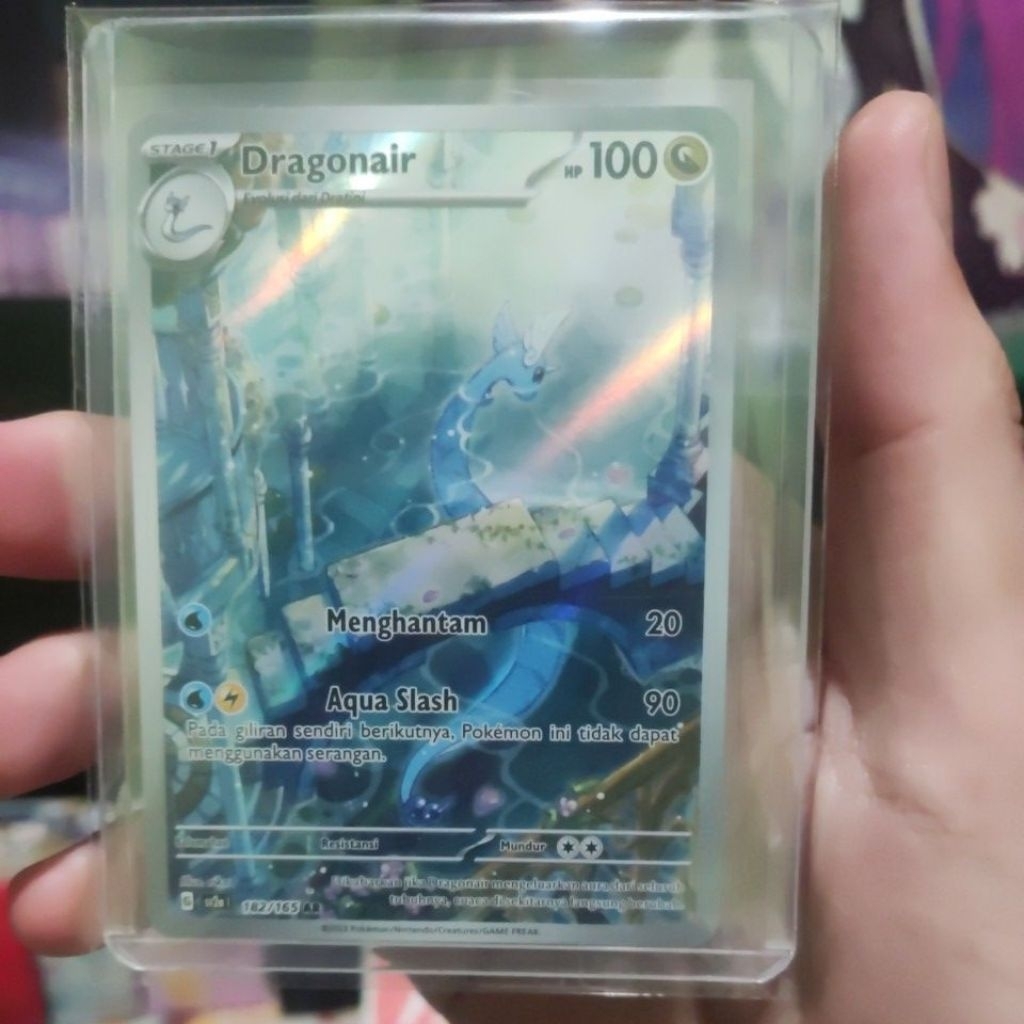 Dragonair AR kartu pokemon tcg indo