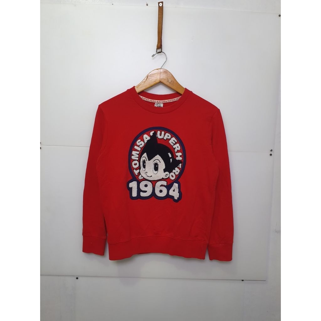 Crewneck Merah Astro Boy