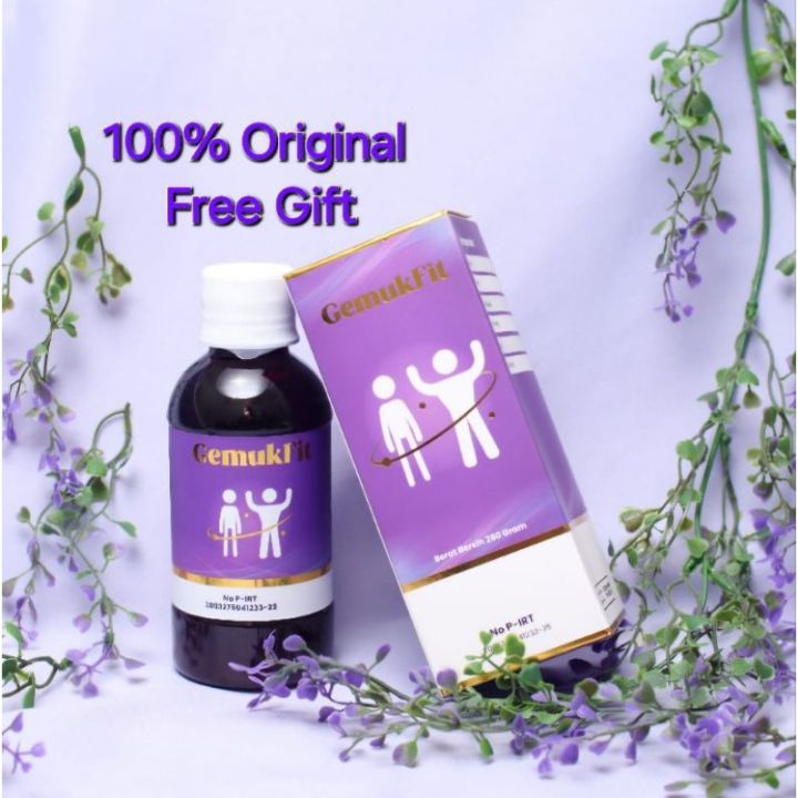 Gemuk fit 1 Botol Gemukfit Herbal Berat Badan
