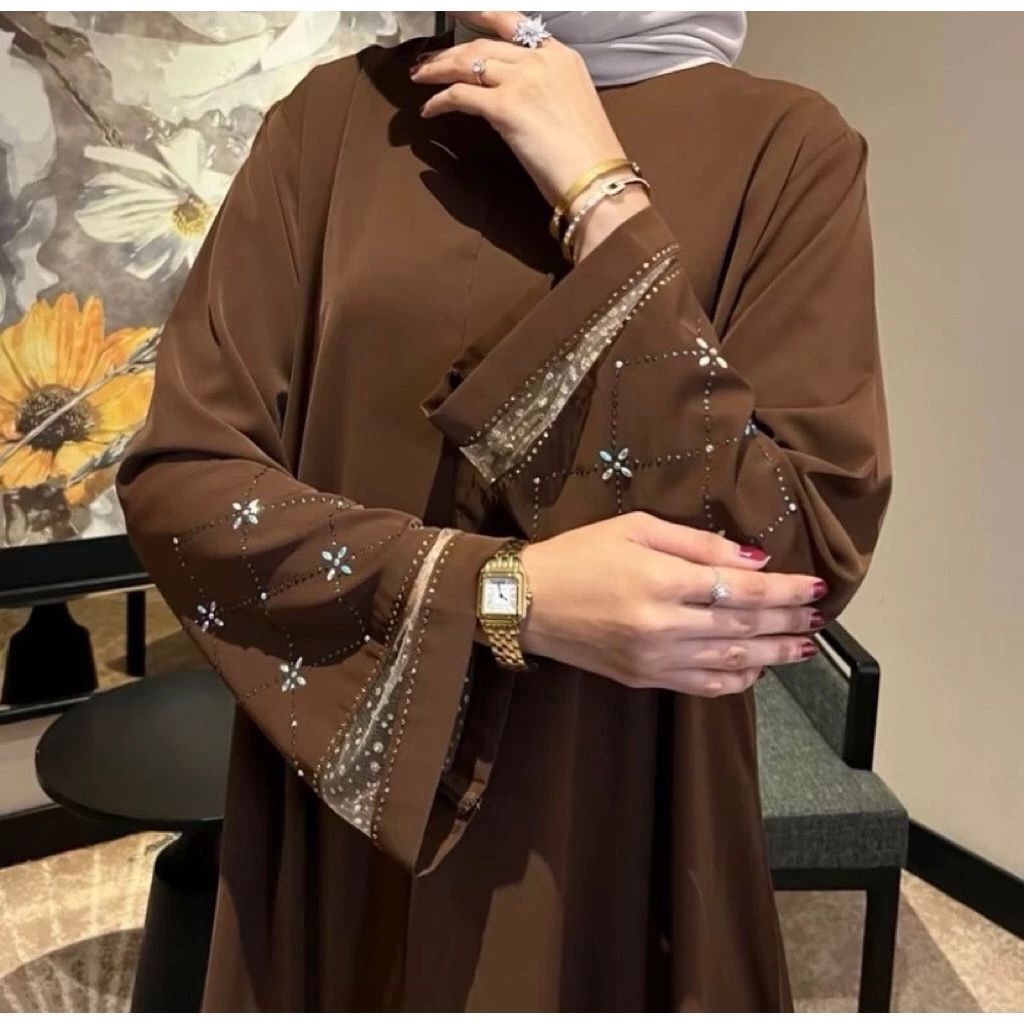 Baju Gamis. Fashion Muslim. Baju Muslim. Abaya. Qanita Abaya Dress
