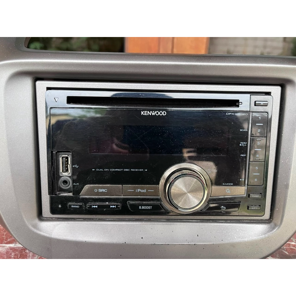 Head Unit Kenwood DPX-U5120 Double Din  Original bawaan honda Jazz RS