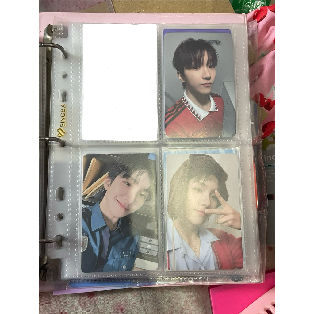 wts photocard pc woonhak boynextdoor emyu mu dmm r4 (take all)