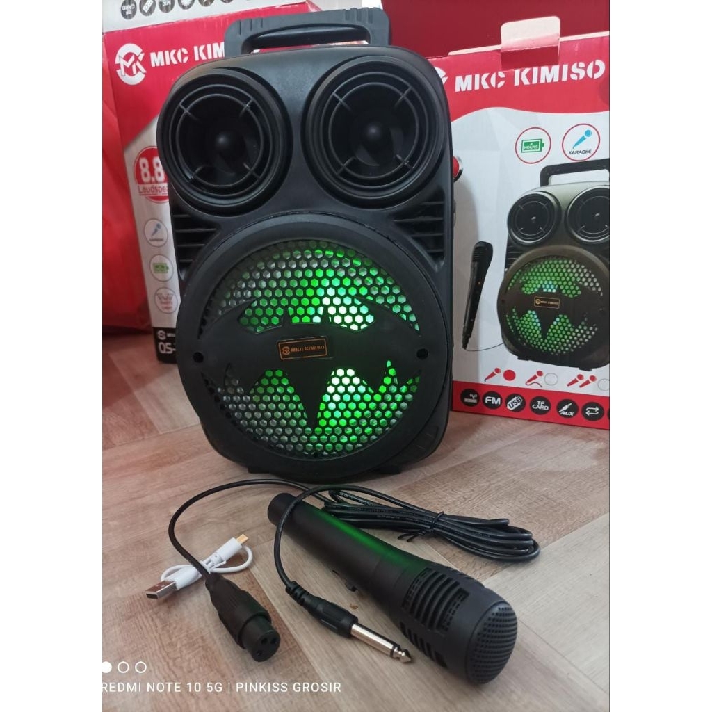 SPEAKER BATMAN  3391 6.8 INCH MERK MKC KIMISO / BRAIN POWER 338 SERIES, FREE MIC KABEL