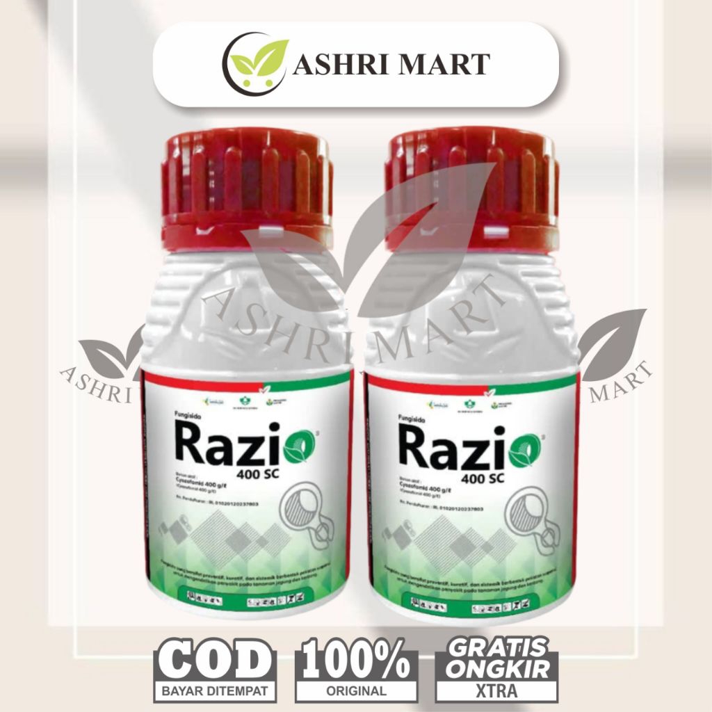 Fungisida RAZIO 400 SC Kemasan 100ml