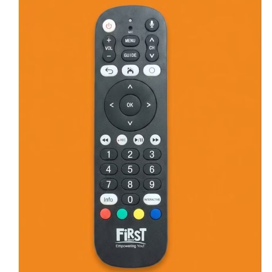 Remote Control Reciver STB First media X1 Smart Box 4K Original