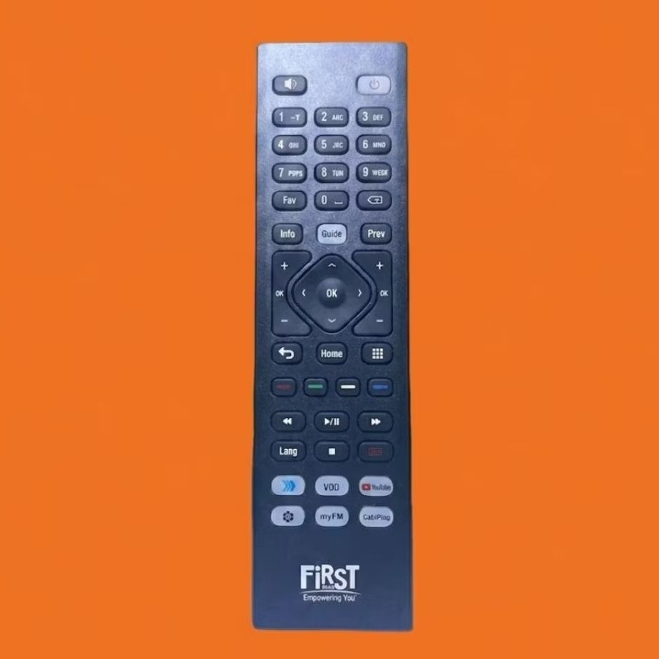 Remote Control Reciver First media Voice X1 Smart Box 4K Original